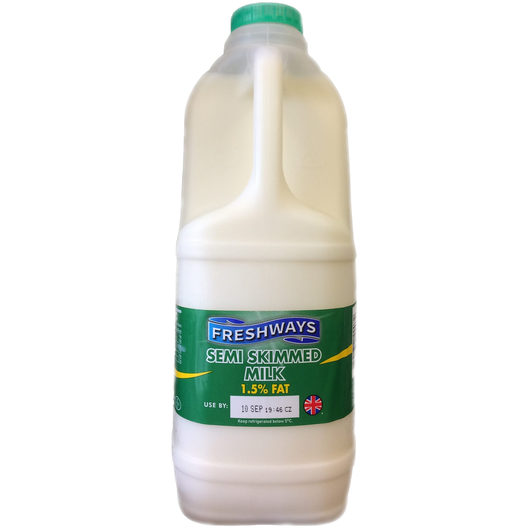 Freshways Semi Skmmed Milk 2L.