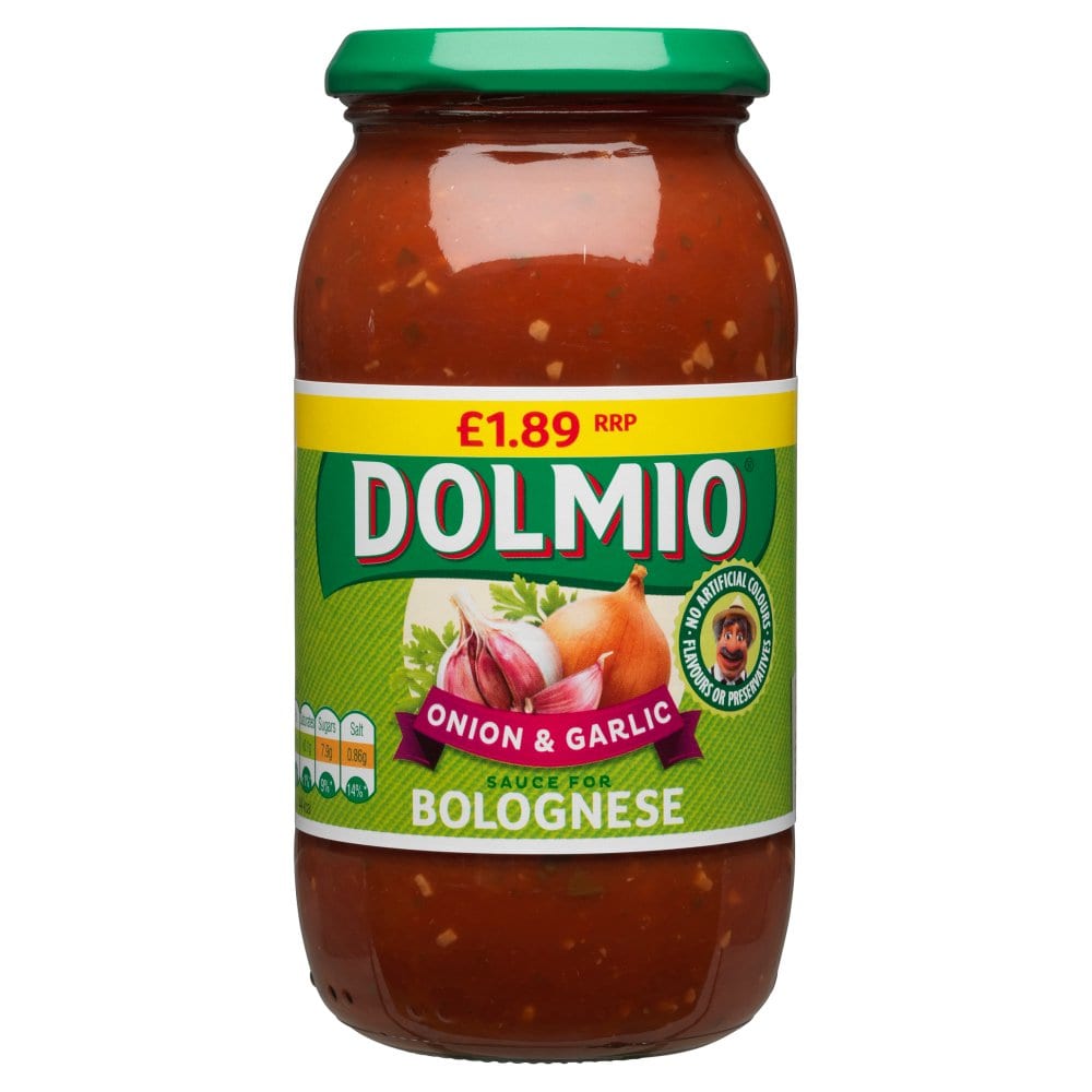 DOLMIO© Onion & Garlic Sauce for Bolognese 500g