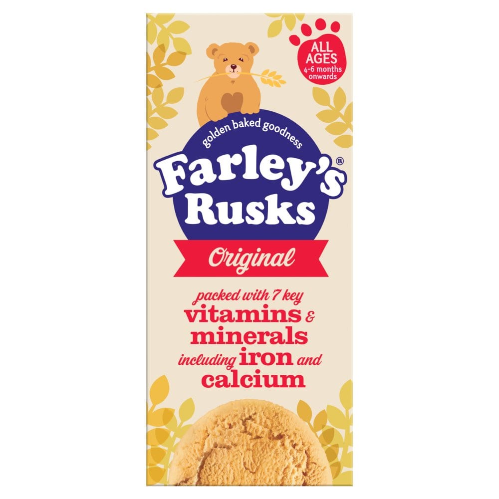 Farley’s All Ages 4-6 Months Onwards Farley’s Rusks Original 150g