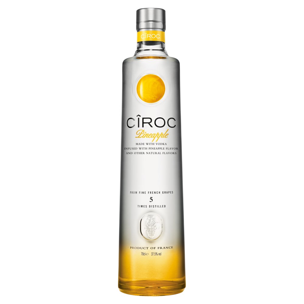 CÃ®roc Pineapple Flavoured Vodka 70cl