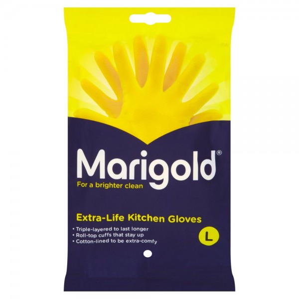 Marigold Extra-Life Kitchen Gloves Large