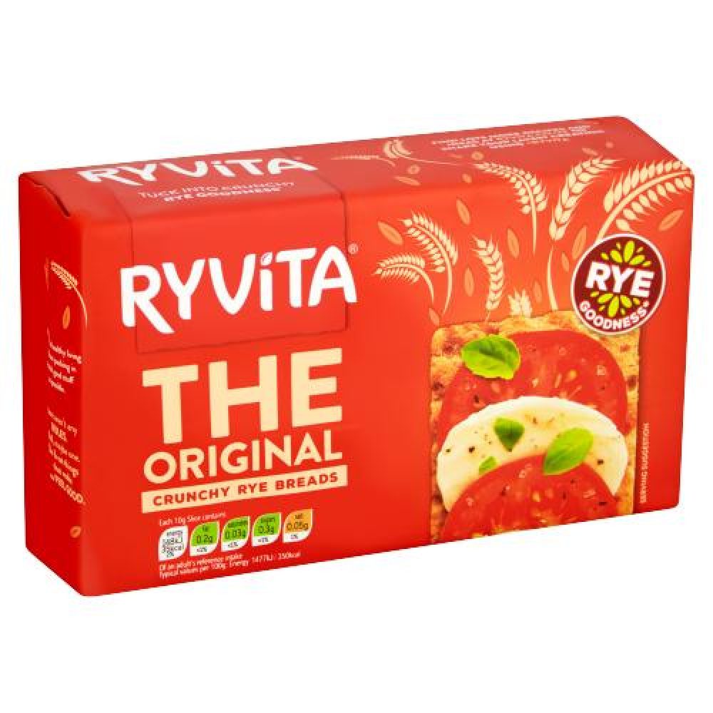 Ryvita The Original Crunchy Rye Breads 250g