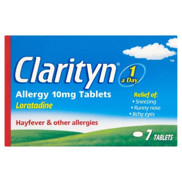 Clarityn Allergy 10mg Tablets 7 Tablets