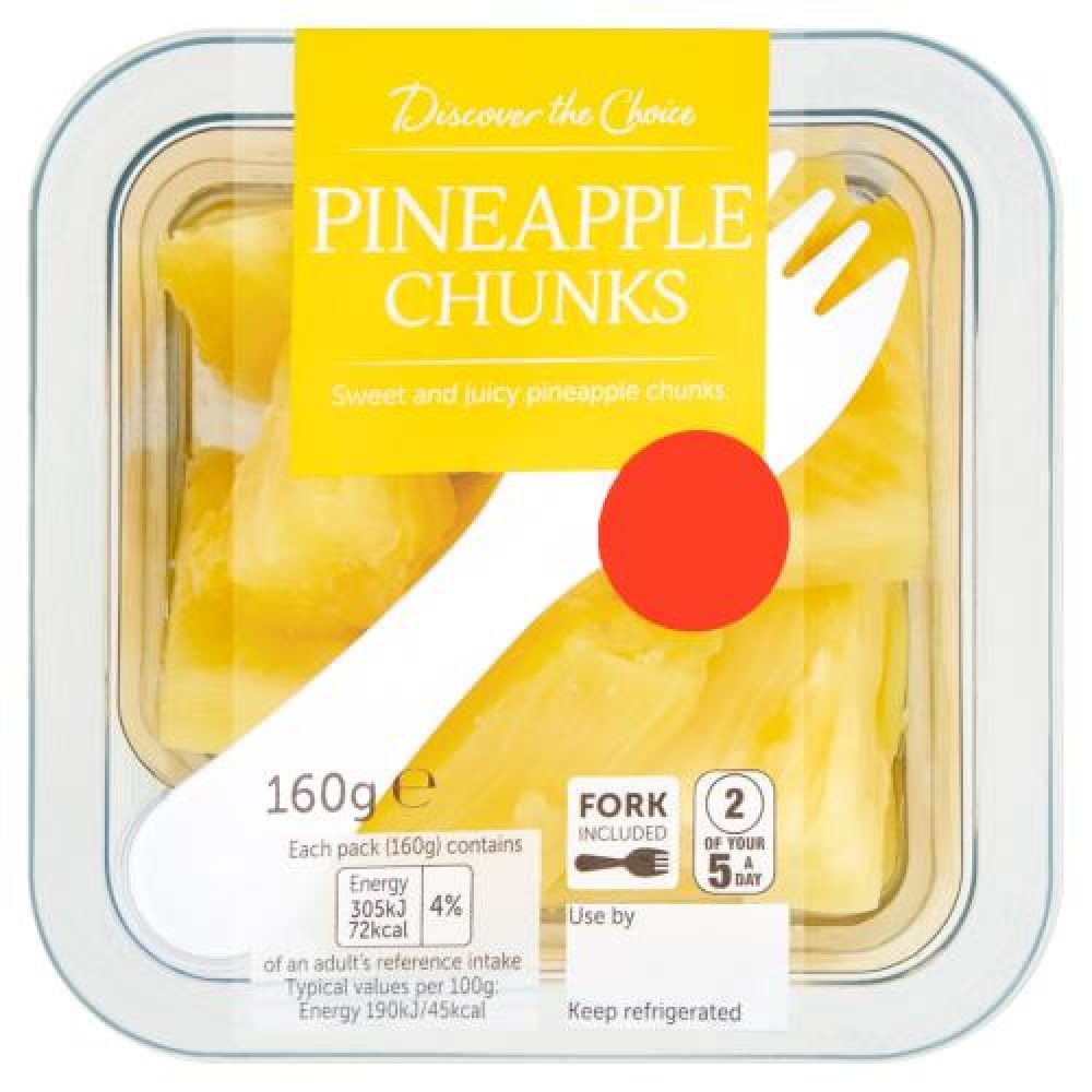 Discover the Choice Pineapple Chunks 160g