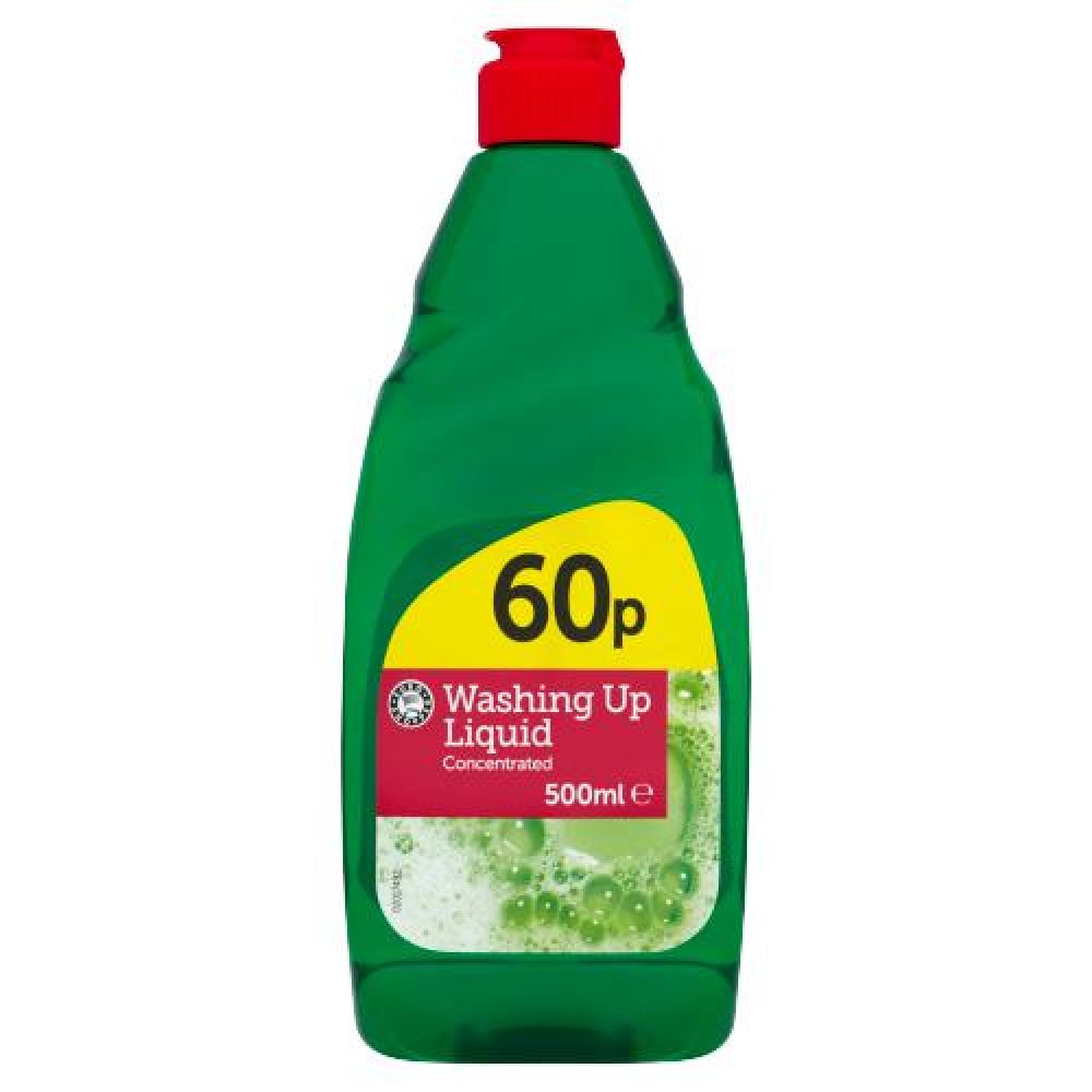 Euro Shopper Washing Up Liquid Concentrated 500ml