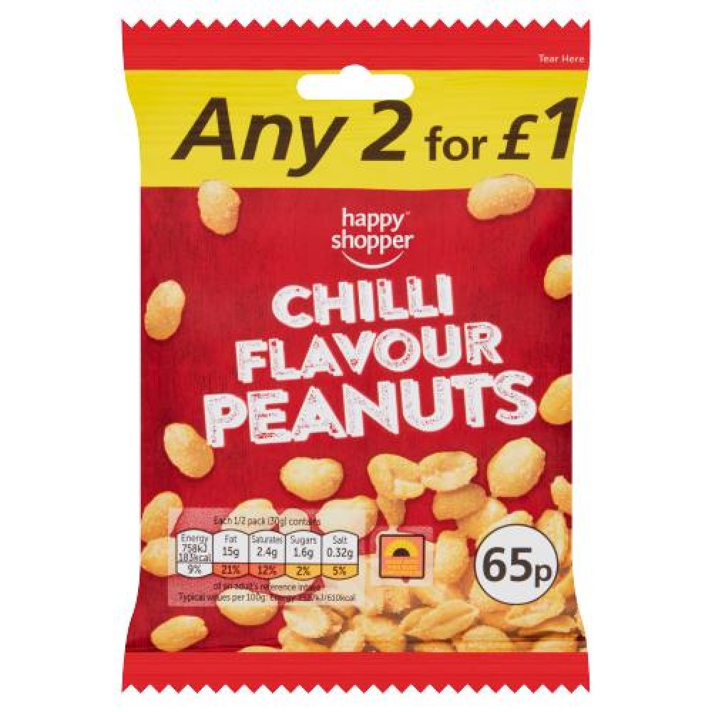 Happy Shopper Chilli Flavour Peanuts