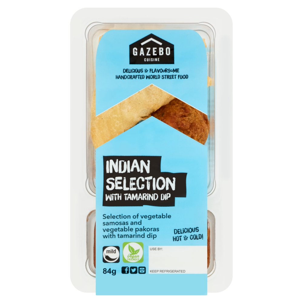 Gazebo Cuisine Indian Selection with Tamarind Dip 84g