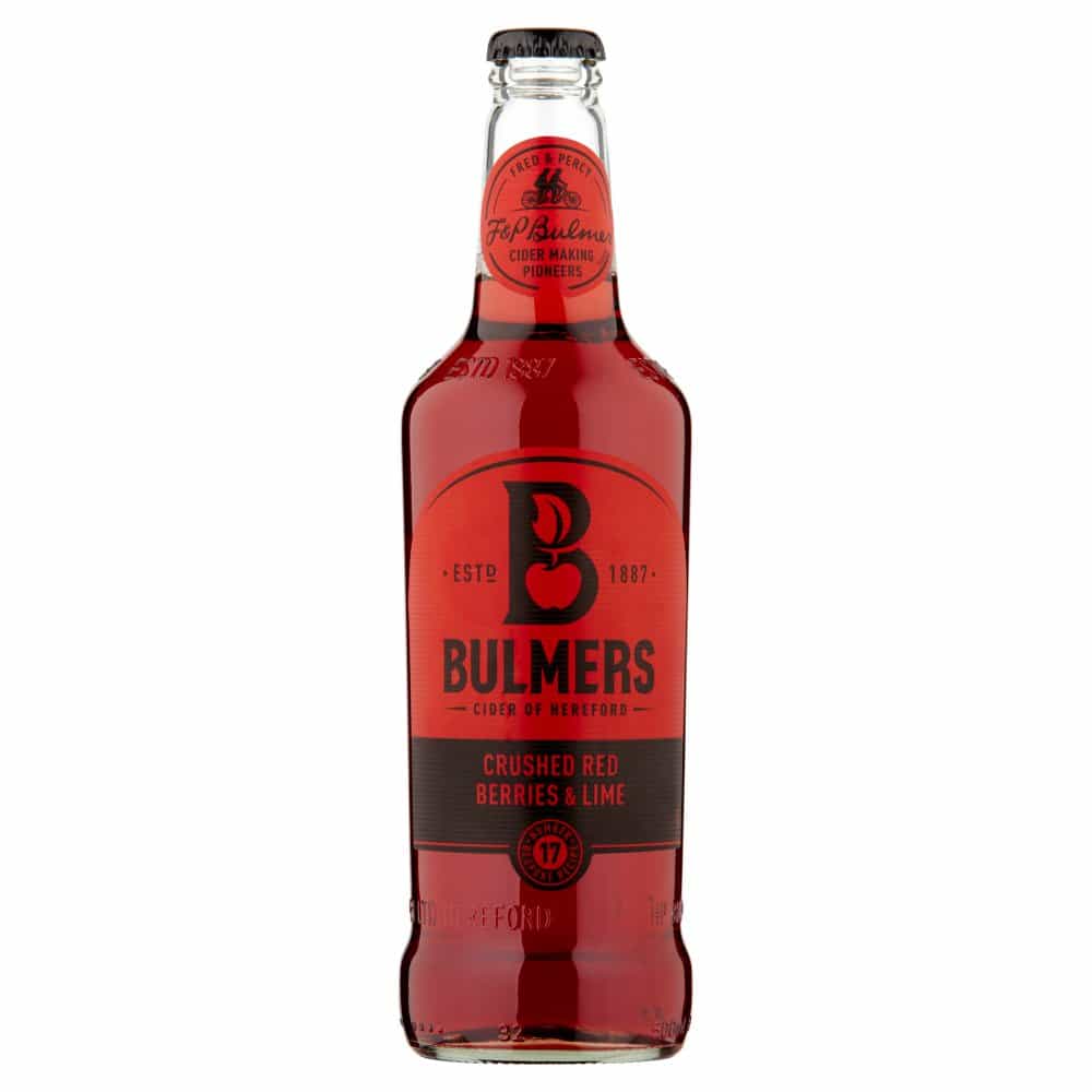 Bulmers Crushed Red Berries & Lime 500ml