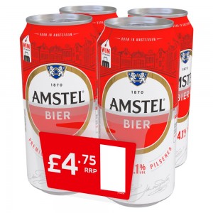 Amstel Bier Premium Pilsener 440ml Cans