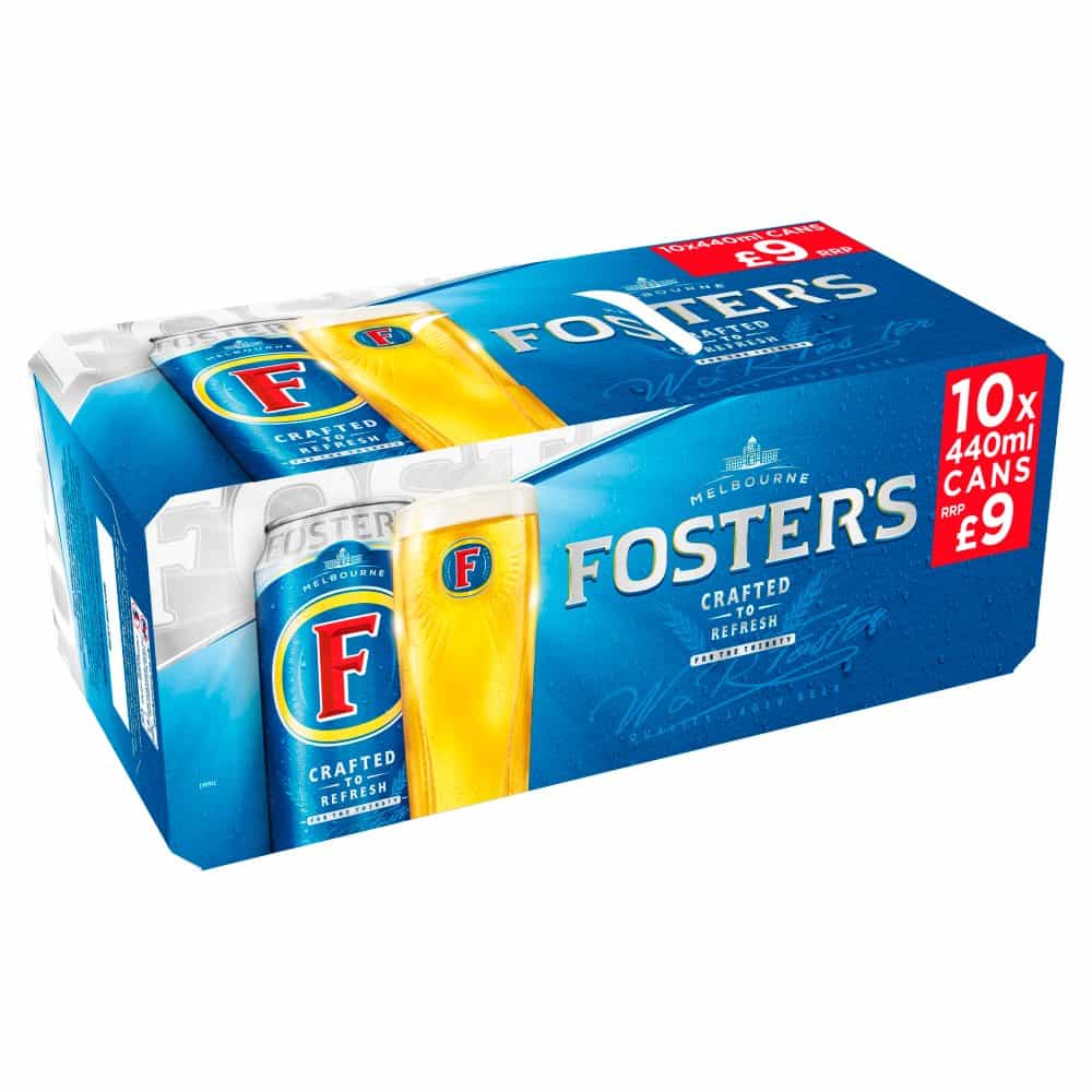 Foster’s 10 Pack 10x440ml