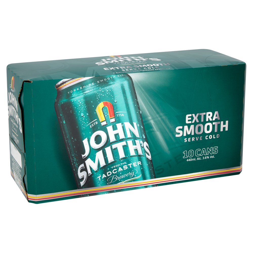 John Smith’s Extra Smooth Ale 10 x 440ml Cans