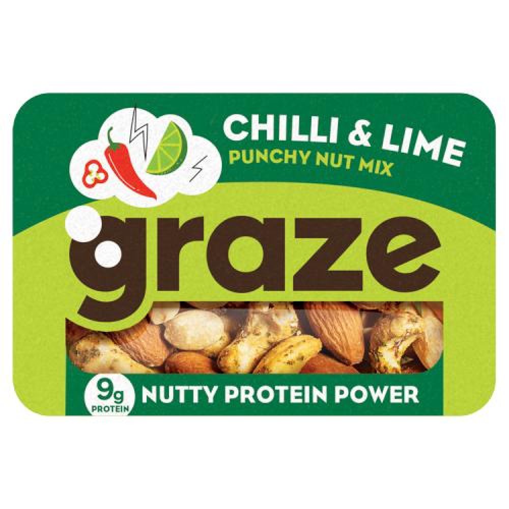 Graze Chilli & Lime Protein Nut Mix 41g