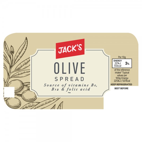Jack's Olive Spread 500g