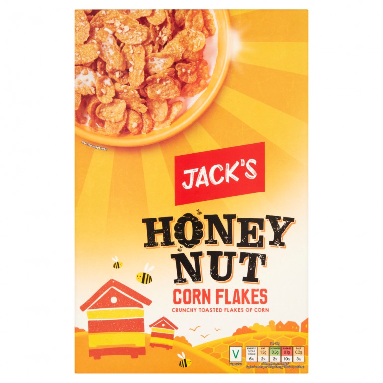 Jack’s Honey Nut Corn Flakes 500g Deliver Blantyre