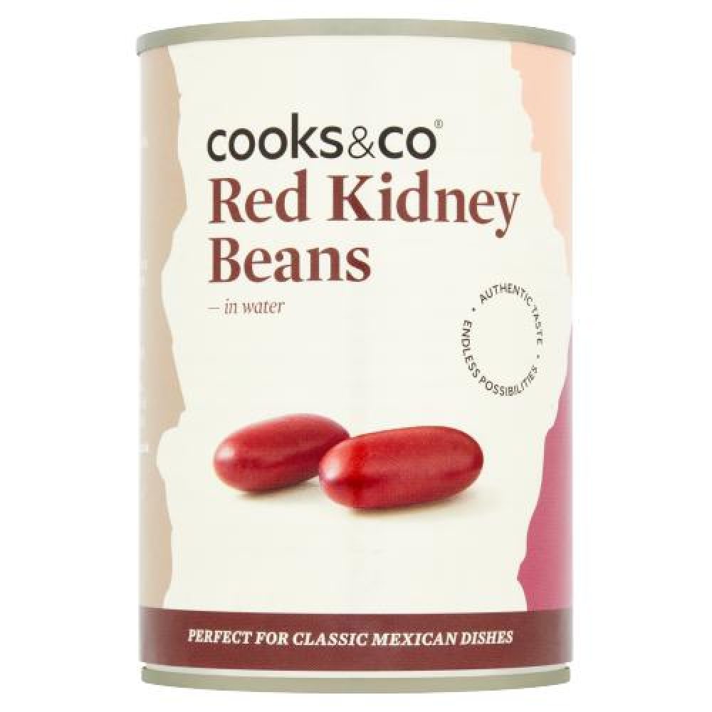 Cooks & Co Red Kidney Beans in Water 400g