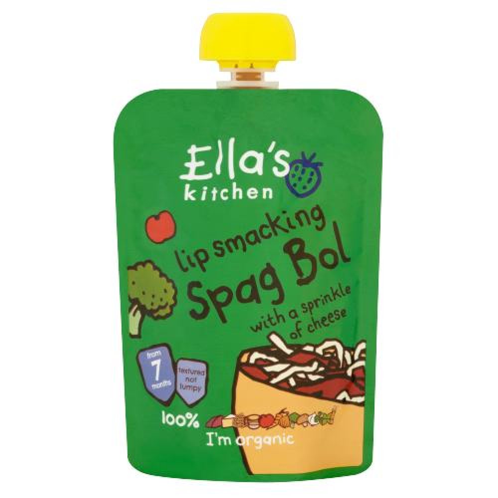 Ella’s Kitchen Organic Spag Bol Baby Pouch 7+ Months 130g