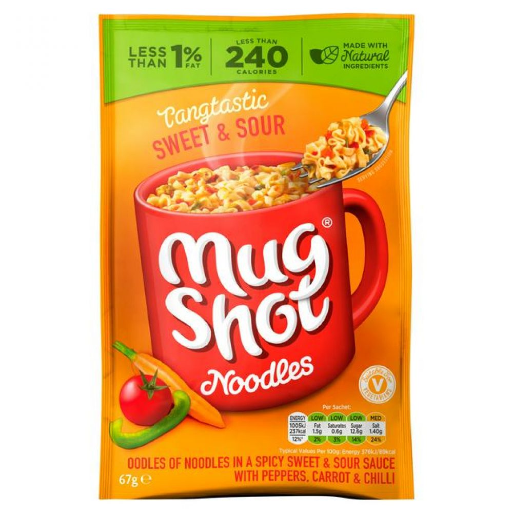 Mug Shot Noodles Sweet & Sour 67g