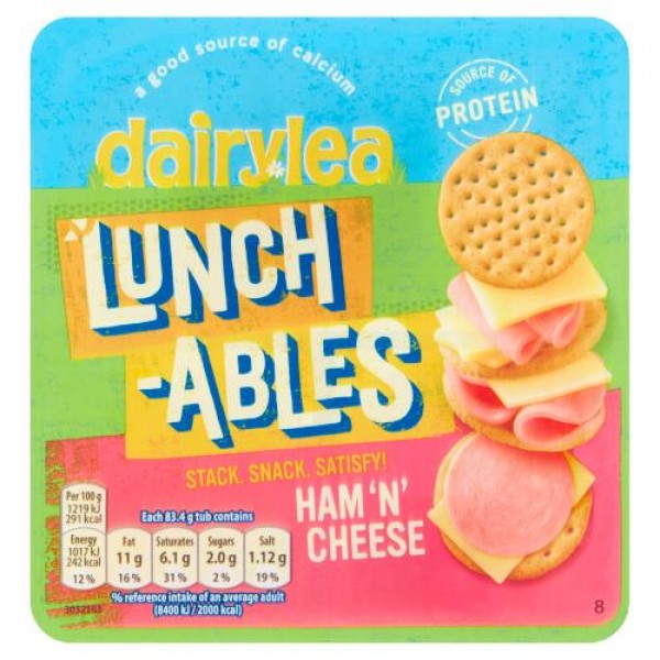 Dairylea Lunchables Ham 'n' Cheese 83.4g