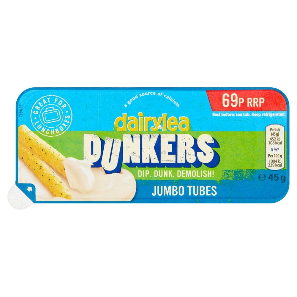 Dairylea Dunkers Jumbo Tubes PM 45g