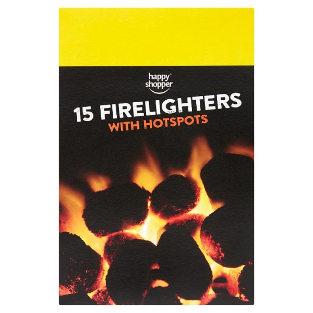 Jacks 15 Firelighters with Hotspots 200g