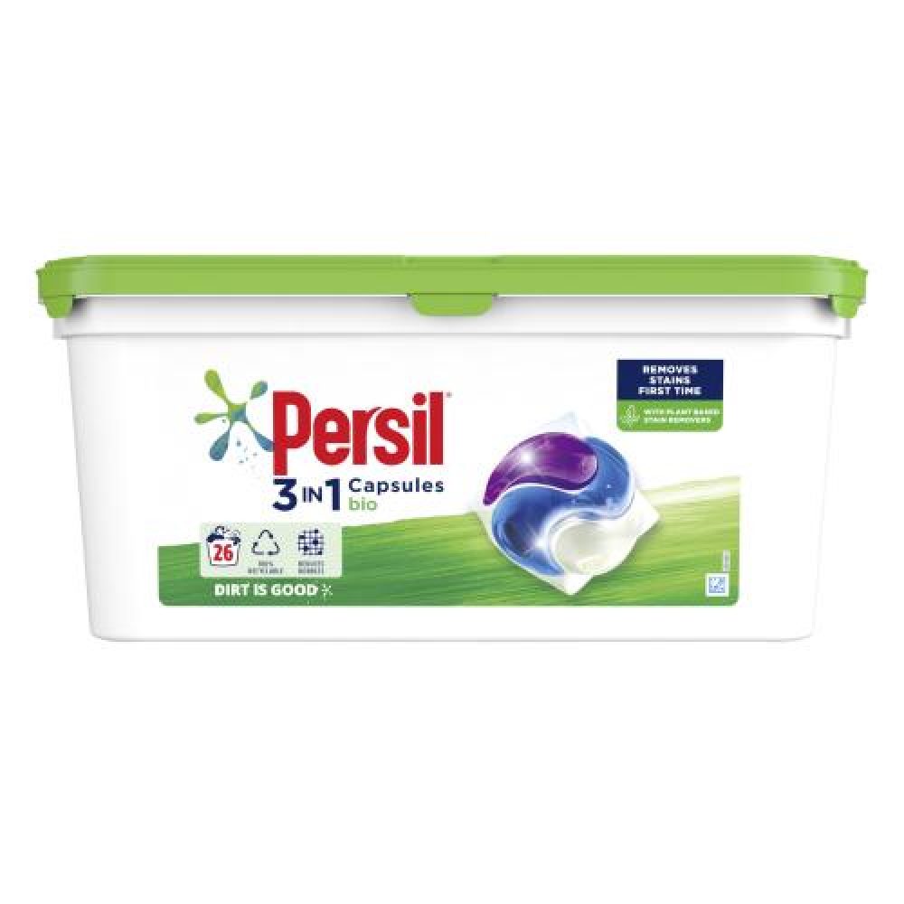 Persil Bio Laundry Washing Capsules 26 Wash