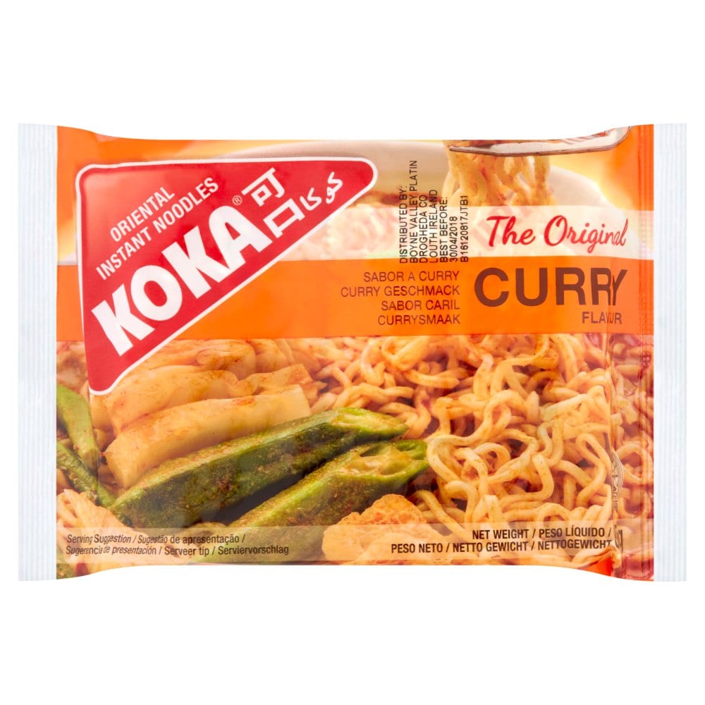 Koka Curry Flavour Oriental Instant Noodles 85g
