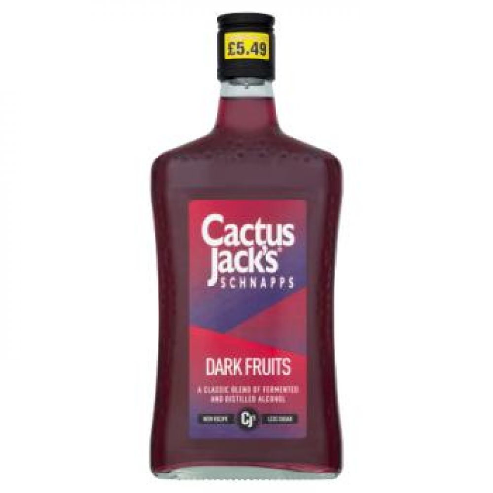 Cactus Jack’s Schnapps Dark Fruits 50cl