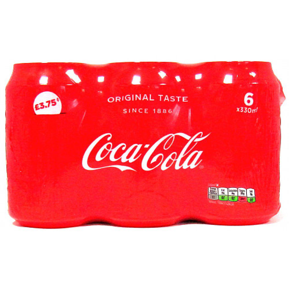 Coca-Cola Original 6 x 330ml