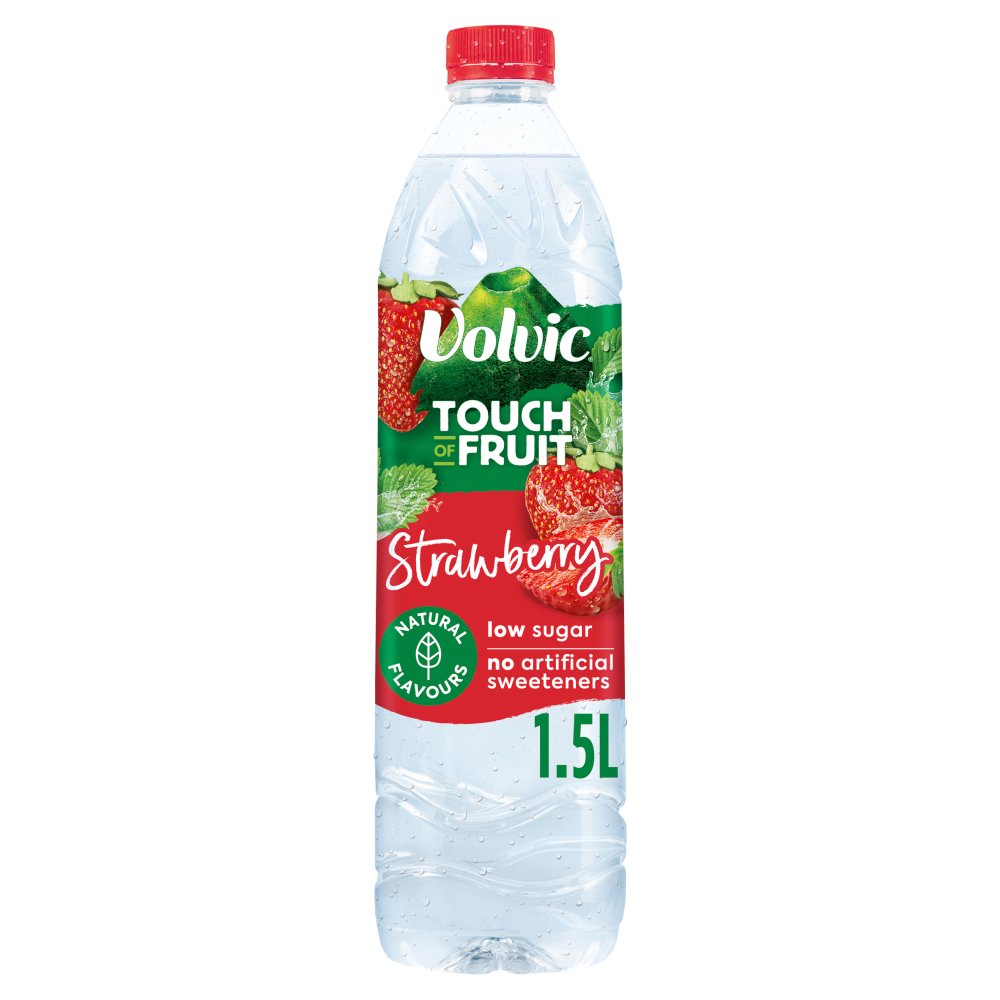 Volvic Touch of Fruit Low Sugar Strawberry Water 1.5L
