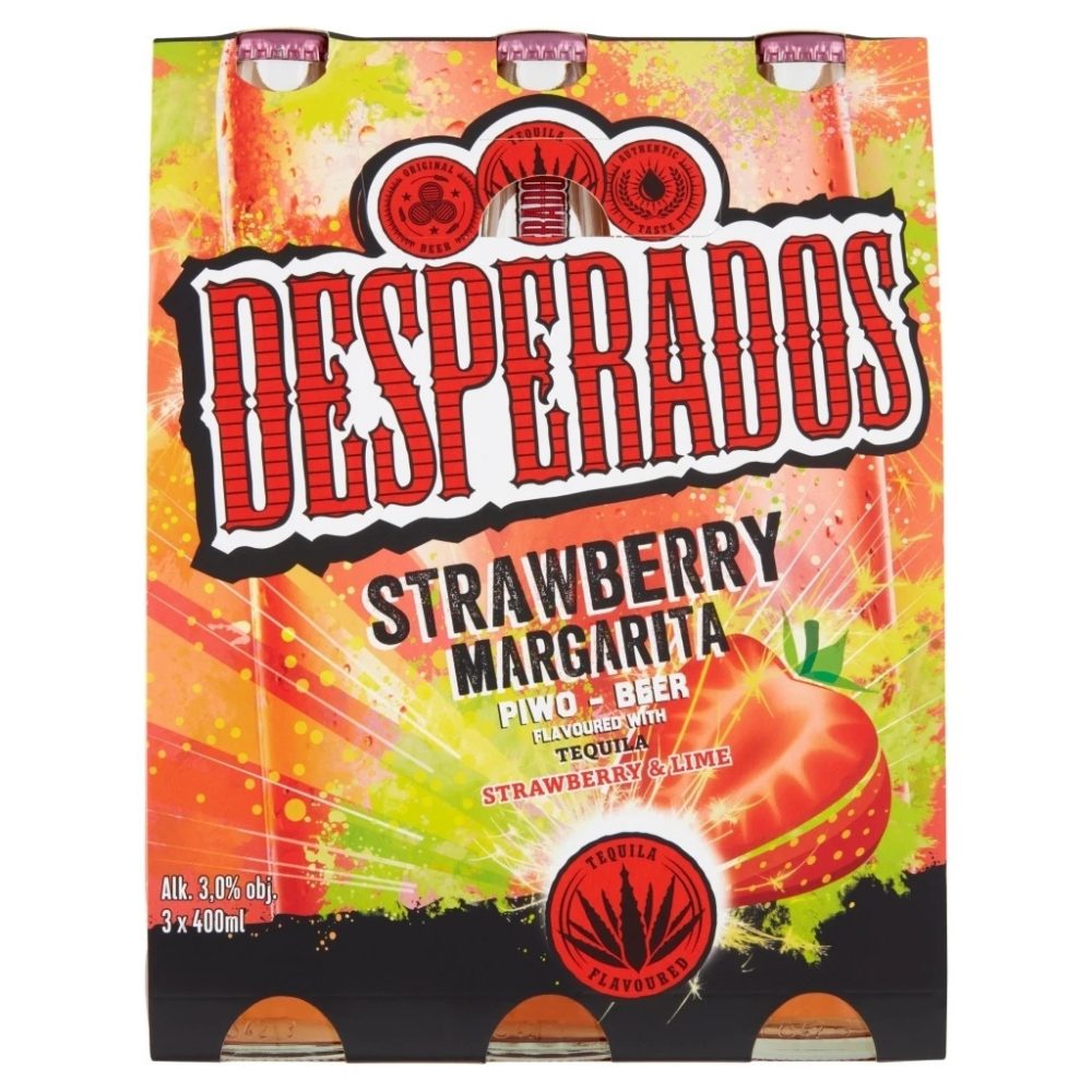 Desperados Strawberry Margarita 3x400ml