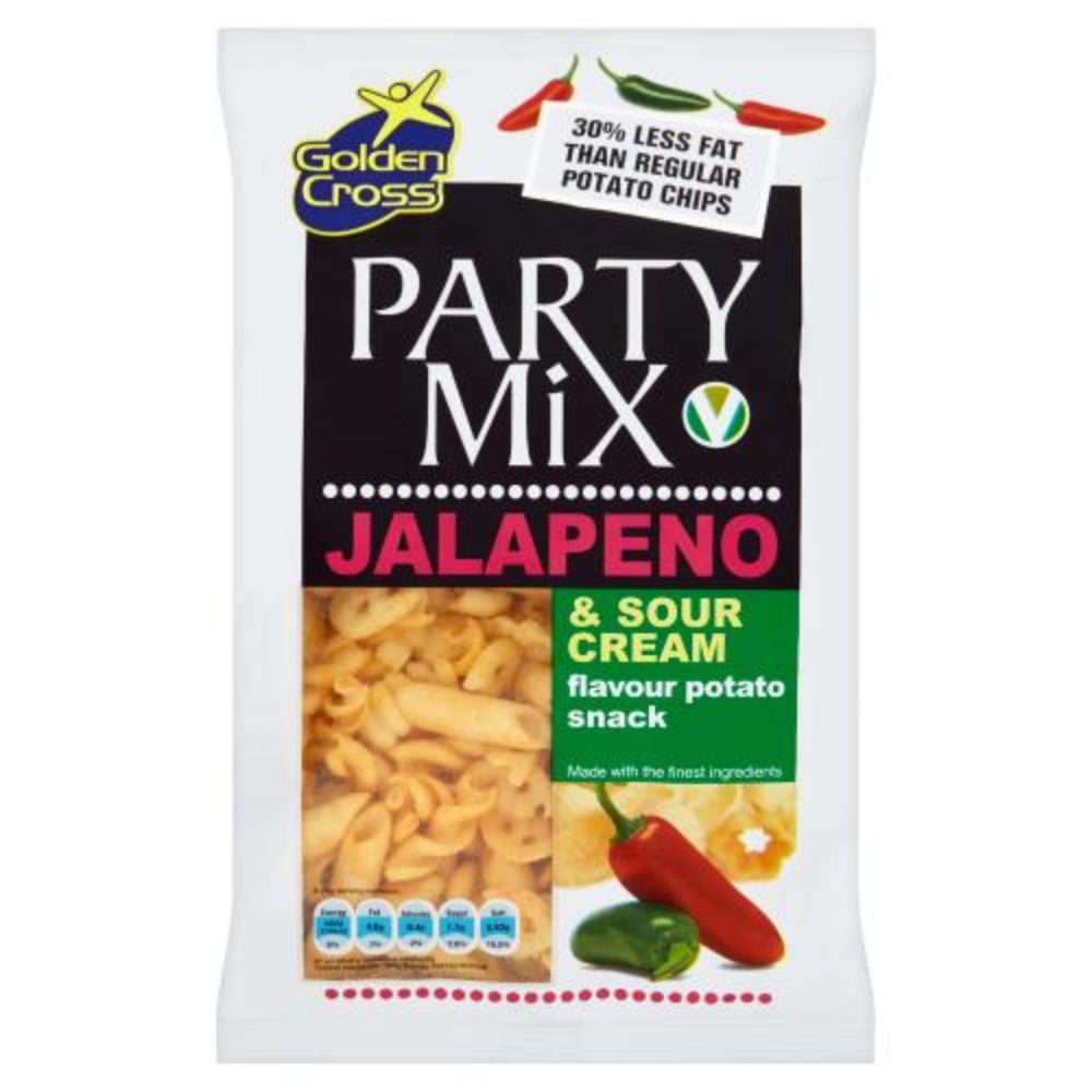Golden Cross Party Mix Jalapeno & Sour Cream 125g