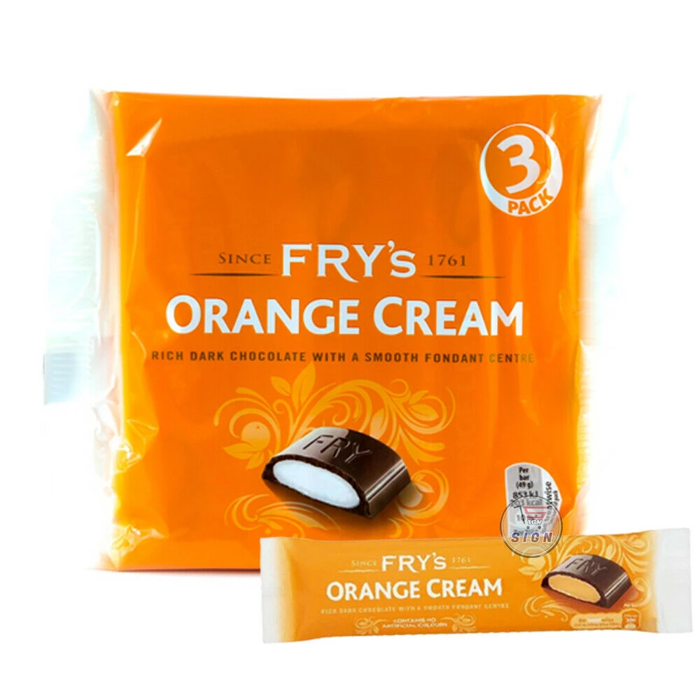 Fry’s Orange Cream Chocolate Bar 3 Pack