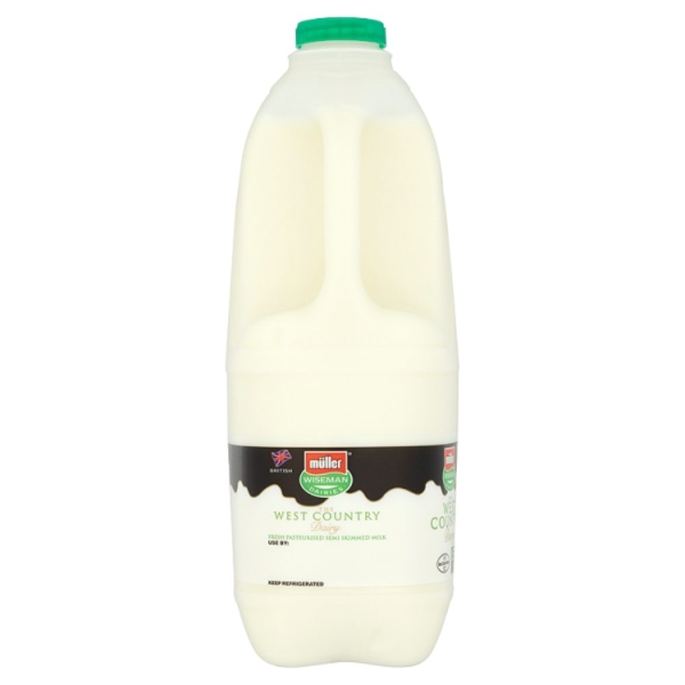 Wiseman Milk Semi-Skimmed 2Ltr