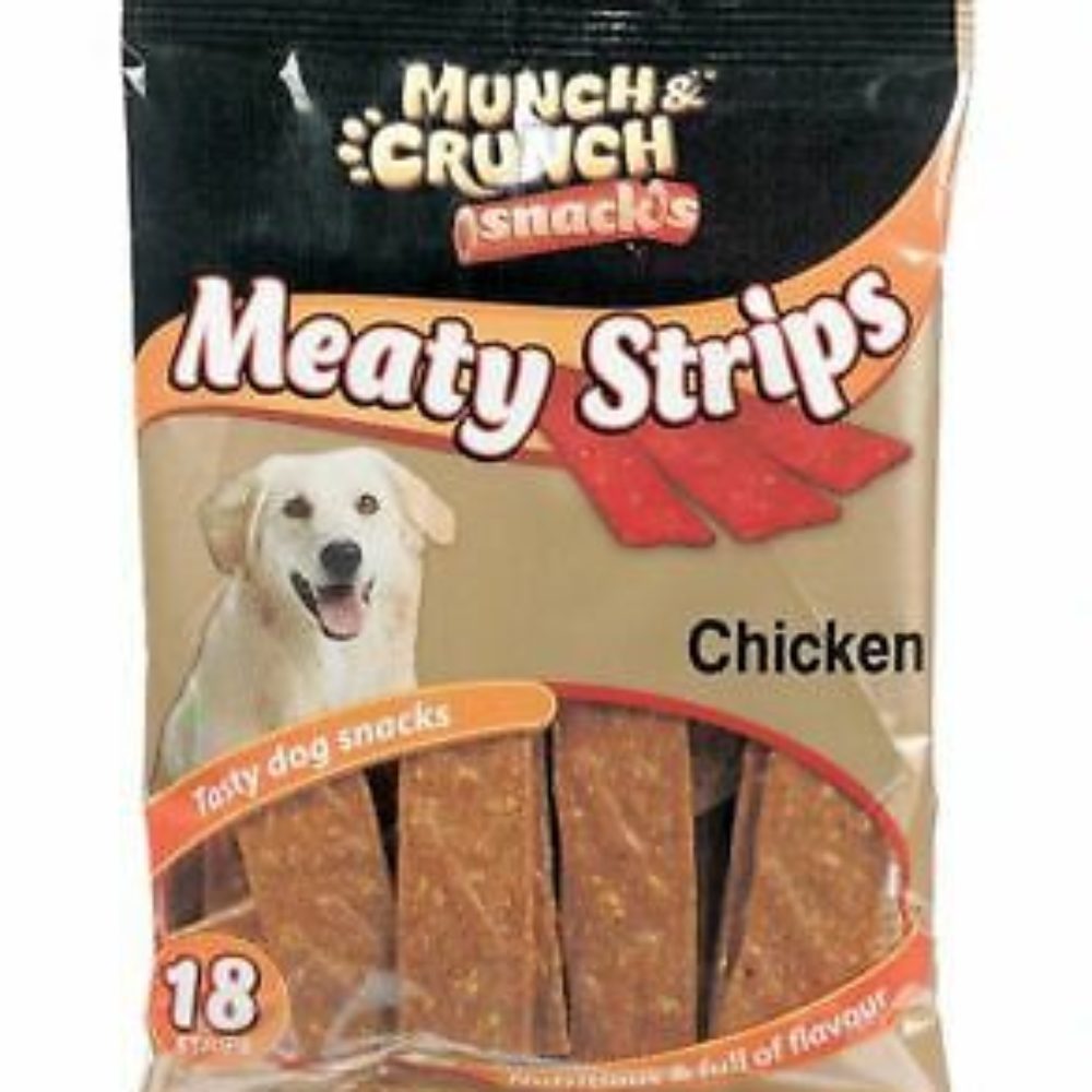 Munch & Crunch Meaty Strips 18 Chicken