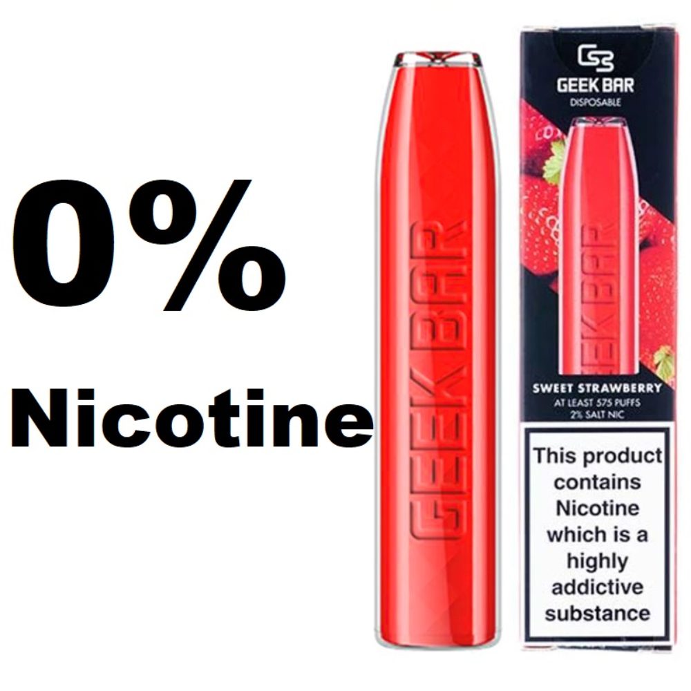Geek Bar – Sweet Strawberry 0% Nicotine