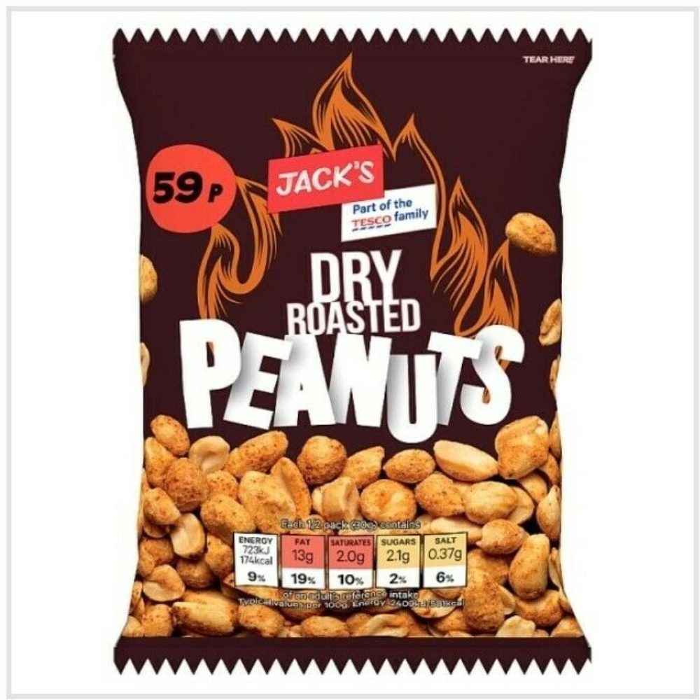 Jacks Dry Roasted Peanuts