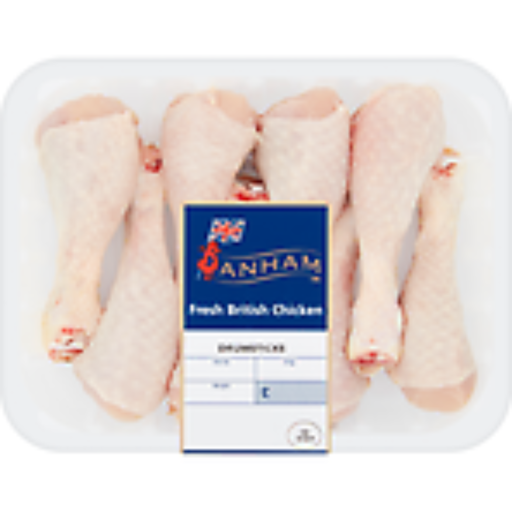 Banham Fresh British chicken Drumsticks