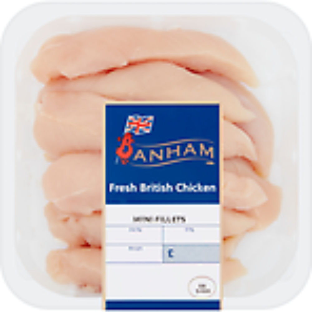 Banham Fresh British chicken mini fillets 500g