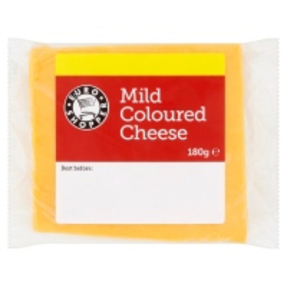 Euro Shopper  mild coloured cheese