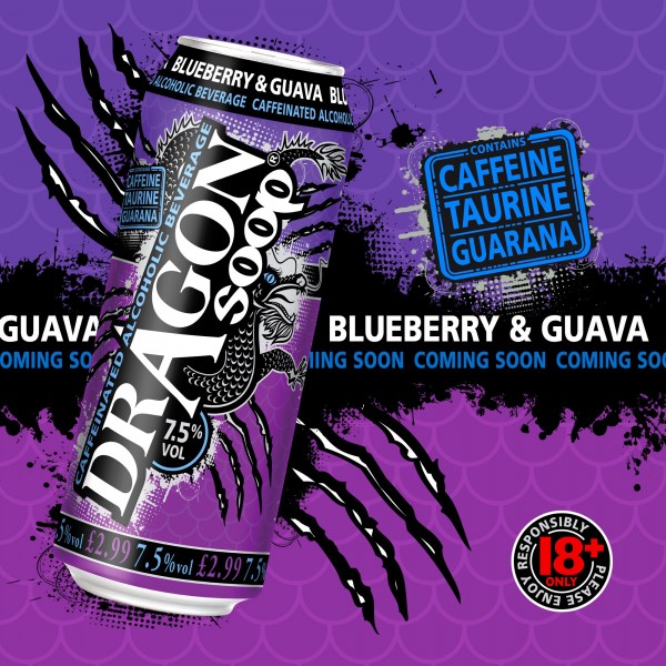 Dragon Soop Blueberry and Guava 500ml Deliver Blantyre