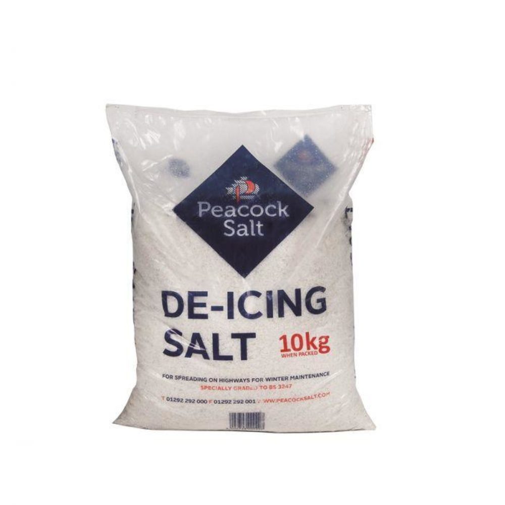 EG White De-Icing Salt Medium Bag 10kg