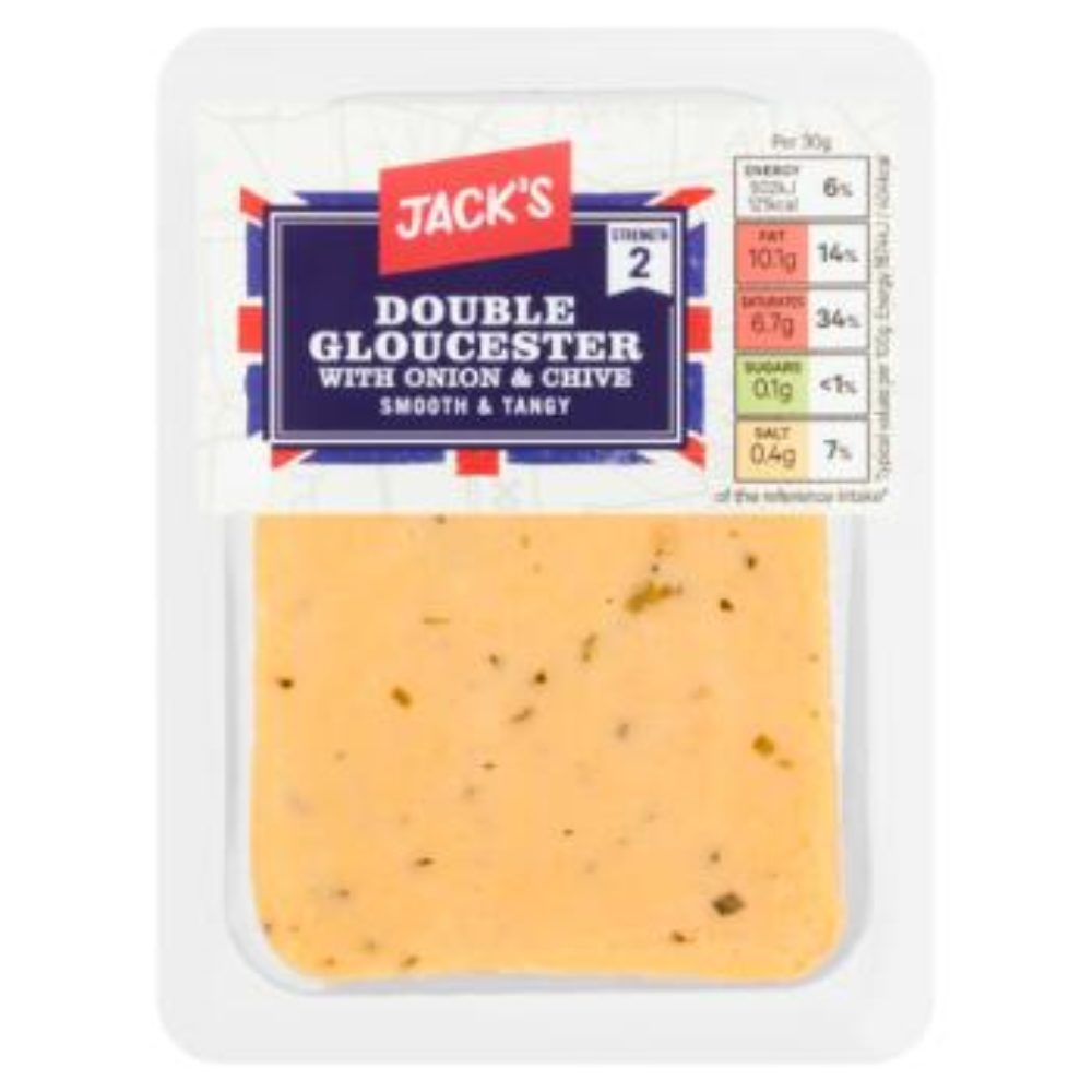 Jack’s Double Gloucester with Onion & Chive 200g