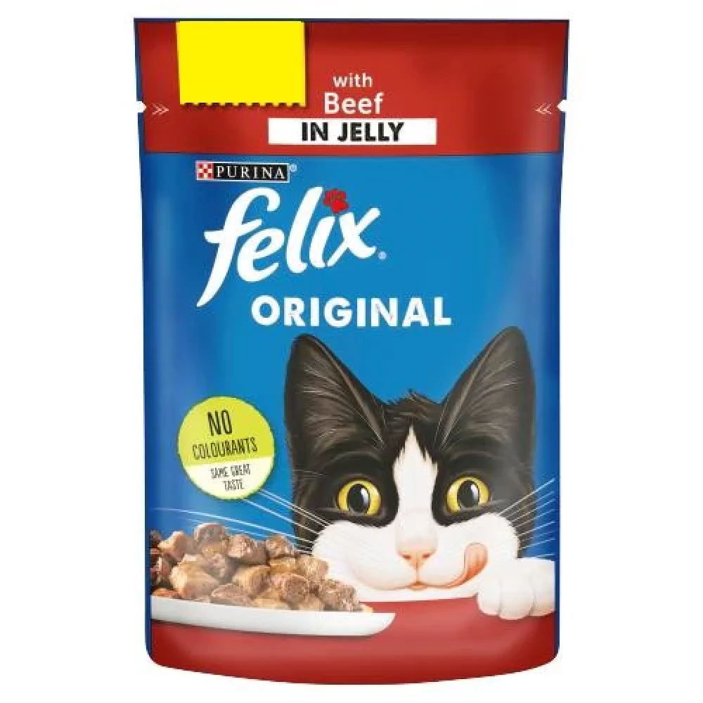 Felix Original with Beef in Jelly 100g