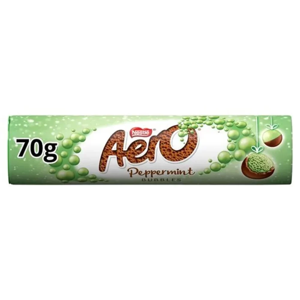 Aero Peppermint Bubbles 70g